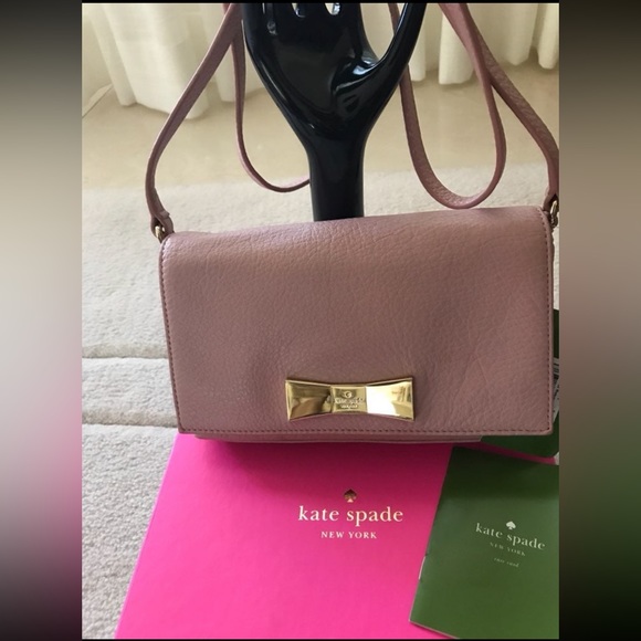 Kate Spade NY Crossbody Handbag Pink - Picture 4 of 9